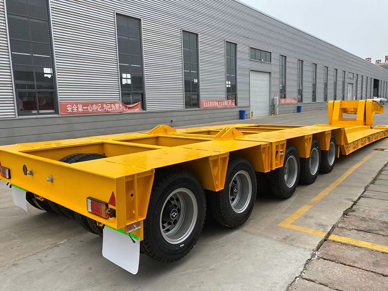 Lowbed trailer 5 axle